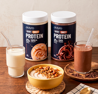 Banner - Dupla Sport Whey Protein + Coqueteleira Grátis